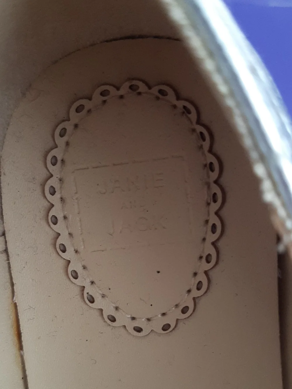 Janie And Jack Silver Shoes Size 8